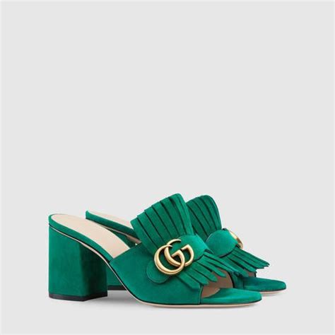 scarpe gucci verdi sandali|Gucci Livermore Outlet.